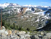 Hiking and rock-climbing in Whistler - Beautiful Whistler view